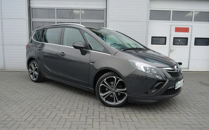 Opel Zafira cena 41500 przebieg: 214000, rok produkcji 2014 z Hrubieszów małe 781